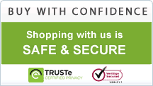 BUY WITH CONFIDENCE - Shopping with us is SAFE & SECURE