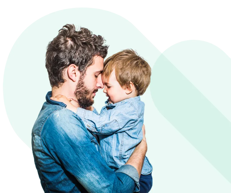 Subject age 44 with a child